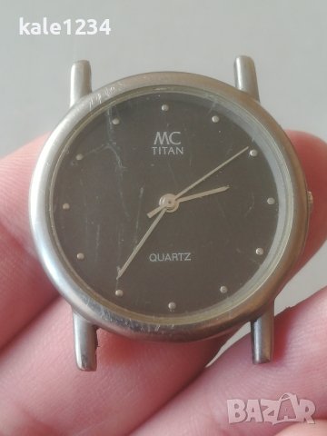 Часовник MC TITAN. Швейцарски механизъм. ETA movement. Titanium 