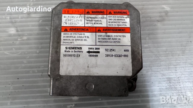 Airbag модул / сензор / датчик зa Opel Agila 38910-83E02-000 / 15030409 / 9212541, снимка 2 - Части - 51396462
