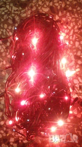 Коледни лампички Цветных микроламп - 50000 часов работы - Гирлянда Электрическая, снимка 18 - Декорация за дома - 51436847