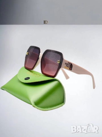 очила с черен обикновен калъф и ув защита gucci, снимка 4 - Слънчеви и диоптрични очила - 51457955