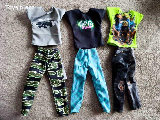 Нови дрехи за кукли Кен и Барби Barbie and Ken, снимка 12 - Кукли - 53474355