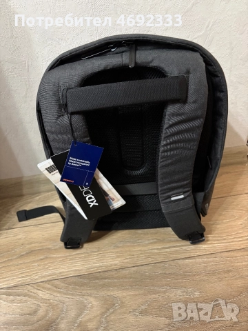 XD Design Bobby Hero Regular – анти-кражбена раница (черна), снимка 3 - Раници - 52898671