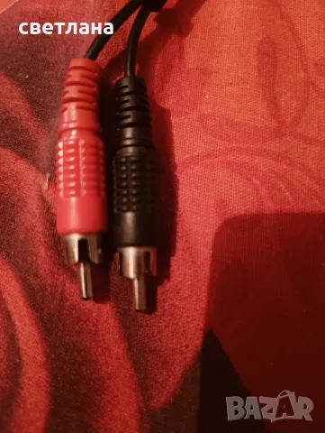 аудио кабел - 1 брой , снимка 1