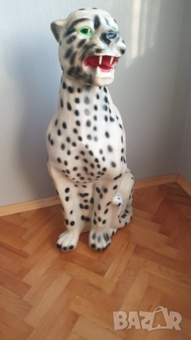 Голяма фигура от смола на леопард, снимка 8 - Колекции - 43912016