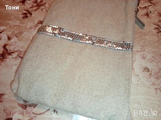 Нов Дамски Несесер с Пайети , снимка 5 - Портфейли, портмонета - 52367550