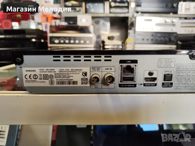 3D Blu-ray плейър Samsung BD-H8500M В перфектно техническо и много добро визуално състояние. Има дис, снимка 12 - Плейъри, домашно кино, прожектори - 50020506
