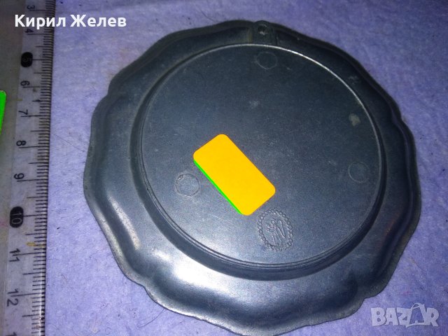 СТАРА КОЛЕКЦИОНЕРСКА ЧИНИЙКА За СТЕНА с ПТИЦА - ЦИНК с ЩЕМПЕЛ АНГЕЛЧЕ 41550, снимка 3 - Колекции - 43650778