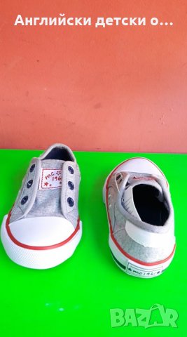 Английски детски кецки-MOTHERCARE 2 вида, снимка 7 - Детски гуменки - 28469698