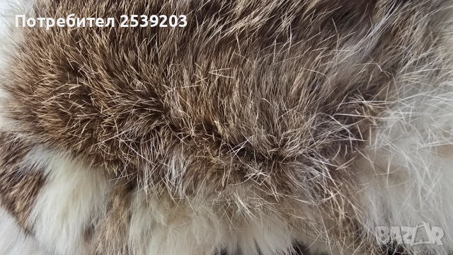 Шапка ушанка с естествен косъм, снимка 11 - Шапки - 53347989