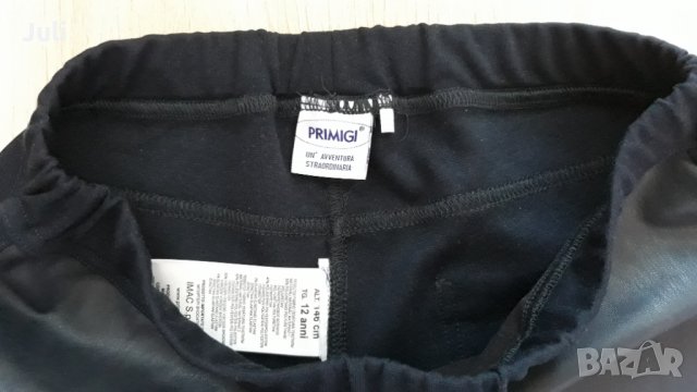Панталон Primigi имитация на кожа и втори с дантела, снимка 6 - Детски панталони и дънки - 26886546
