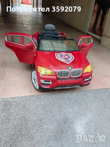 Детска кола BMW X6, снимка 10 - Детски велосипеди, триколки и коли - 50690016