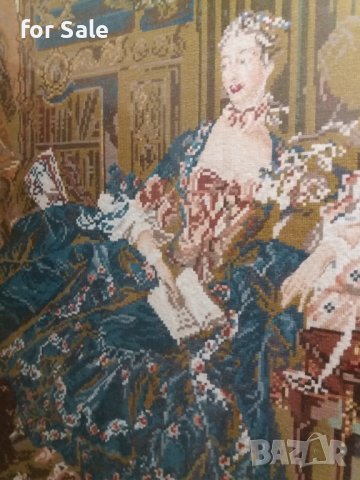 Вилеров гоблен "Мадам Помпадур", снимка 3 - Гоблени - 37168897