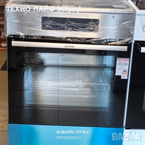 Готварска печка с индукционни котлони GORENJE GEIT6C60XPG, 71 л., снимка 2 - Печки, фурни - 51596016