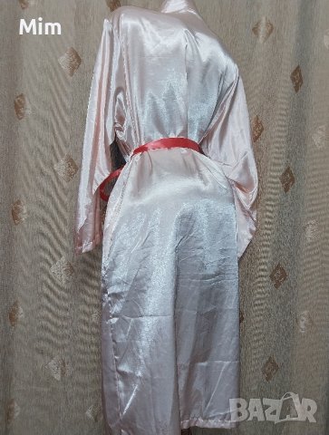 Josephine S/L Светло розов плътен халат , снимка 5 - Нощници - 43472217