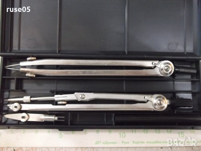 Пергели комплект "НЧК - 7 - 2 - 01" съветски, снимка 2 - Ученически пособия, канцеларски материали - 33674441