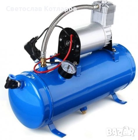 компресорче с бутилка 6 литра 