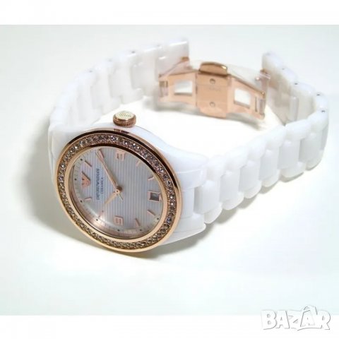 Emporio Armani AR1472 Ceramica Leo. Нов дамски часовник, снимка 4 - Дамски - 38773475