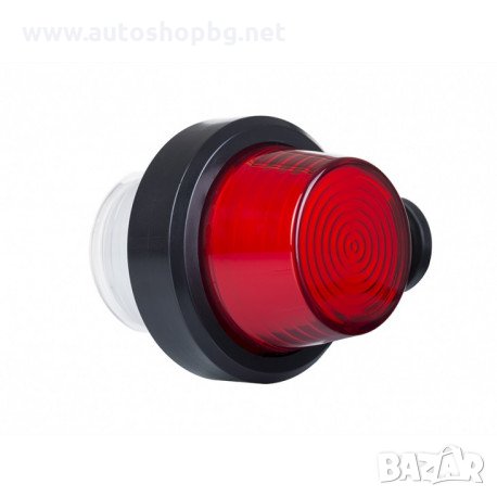 Рогче късо - бяло / червено - NEON - LED, снимка 2 - Аксесоари и консумативи - 35522779