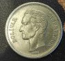 Венецуела 50 сентимос, 1965, снимка 2