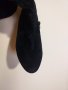Дам.ботуши-/изк.велур/-чизми-№39-цвят-черен. Закупени от Италия., снимка 5