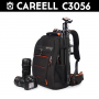 Нова раница за DSLR фотоапарат, обективи и лаптоп CAREELL C3056, снимка 1