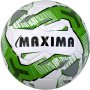 Футболна топка MAXIMA, Soft vinil, бял-зелен, Размер 5, снимка 1 - Футбол - 43882873