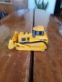 Стара играчка трактор,булдозер CAT, снимка 1