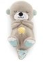 Интерактивна Детска играчка Плюшена дишаща видра тип Fisher Price СПЯЩА ЗВУК И СВЕТЛИНИ бебешка, снимка 1 - Музикални играчки - 42951322