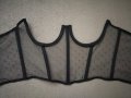 Черен прозрачен колан корсет под бюста р-р S, снимка 8