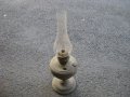 Стара газена лампа, снимка 1 - Антикварни и старинни предмети - 28610387