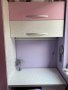 Гардероб за детска стая с бюро и шкафчета, снимка 2