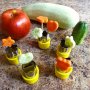 9 бр малки дълбоки метални резци форми пепа пиг за плодове зеленчуци тесто шишчета хапки декорация, снимка 4
