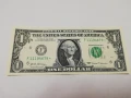 банкноти от 1 долар от 2006 г.със звезда, снимка 3