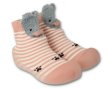 Розови бебешки боси обувки с апликирано мече, Befado, Полша, снимка 1 - Детски обувки - 43525630