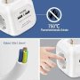 Power Cube се предлага с 4 гнезда (макс. 250 V, 3680 W) и 2 USB порта, снимка 2