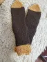 Ръчно плетени мъжки чорапи от вълна, размер 43, снимка 1
