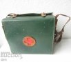  стара армейска зелена медицинска чанта червен кръст аптечка, снимка 1 - Други ценни предмети - 28872904