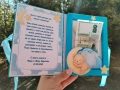 Луксозна картичка кутия за кръщене, рожден ден, снимка 7