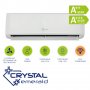 Инверторен климатик Crystal Emerald 25H-UW, снимка 1 - Климатици - 38777975