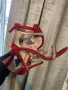 Обувки на тънък ток/ велурени токчета / high heels, снимка 1