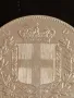 Сребърна монета 5 лири 1876г. Италия Крал Виктор Емануил втори 50043, снимка 2