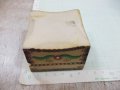 Кутия дървена пирографирана от соца, снимка 3
