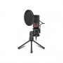 Микрофон за компютър Геймърски Redragon GM100 Черен Gaming Stream Microphone, снимка 1 - Микрофони - 39245994