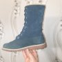 боти/ботуши  Timberland 6 In Shearling 1690A - Сини  номер 38, снимка 6