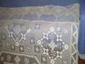 Винтич ръчно плетена покривка за легло филе дантела, снимка 9