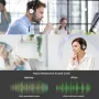 Bluetooth слушалка с микрофон с шумопотискане, USB адаптер, зарядна станция, снимка 2