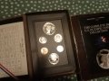 UNC,1983,Сребро,САЩ,американски орел лот олимпийски, монети,USA, долар, снимка 4