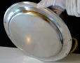 Поднос,плато Gold 24 K,42 см.,с дръжки. , снимка 5