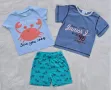 Тениски и къси панталони за бебе 6-9 месеца, снимка 1