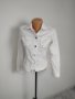 Бяло якенце, марка More&More, размер XS/S, снимка 1 - Якета - 32560330
